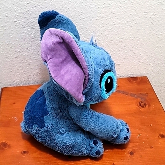 DISNEY STORY STITCH PLUSH TOY LILO & STITCH HAWAII BLUE/PURPLE STUFFED ANIMAL 14 - Picture 4 of 7